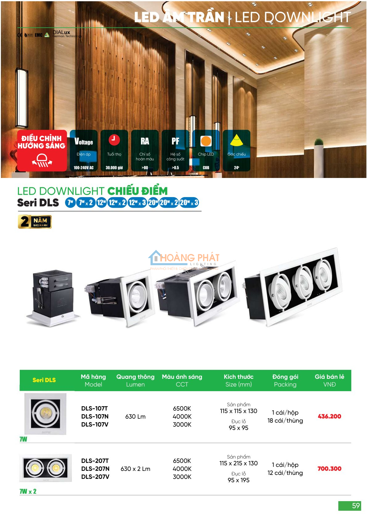 Catalogues đèn led - thiết bị điện MPE 2024