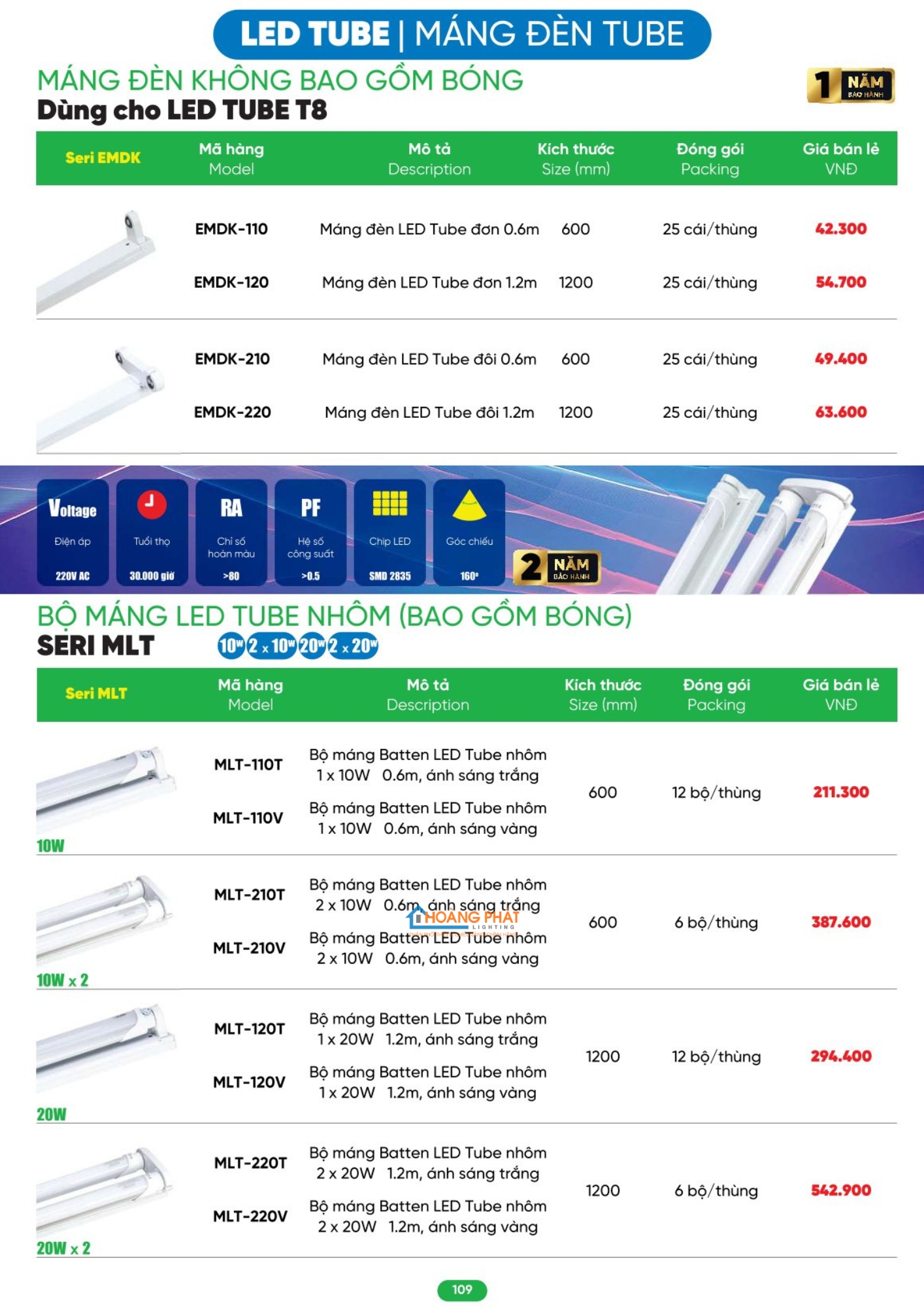 Bảng giá thiết bị điện - đèn led MPE mới cập nhật 2026