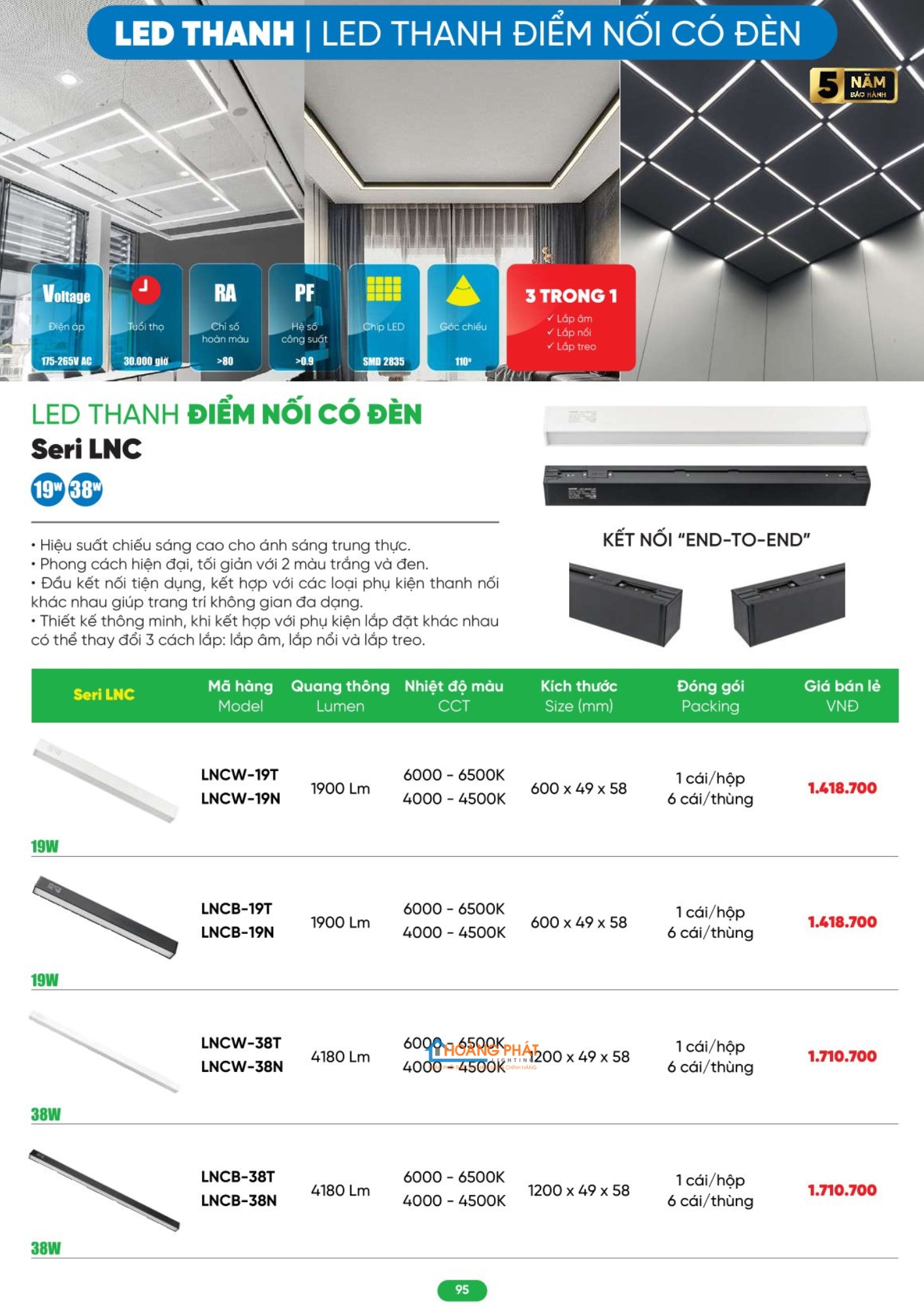 Catalogues đèn led - thiết bị điện MPE 2026