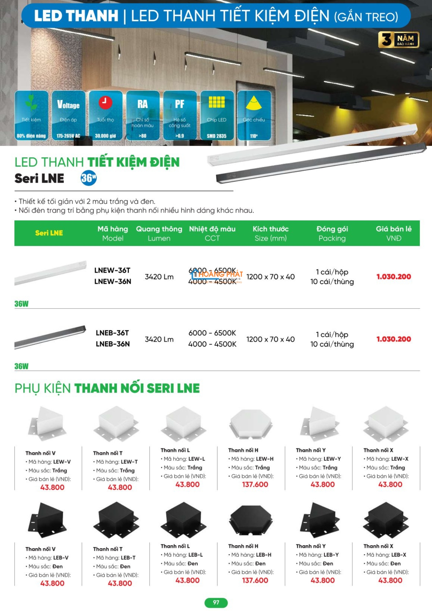 Catalogues đèn led - thiết bị điện MPE 2026