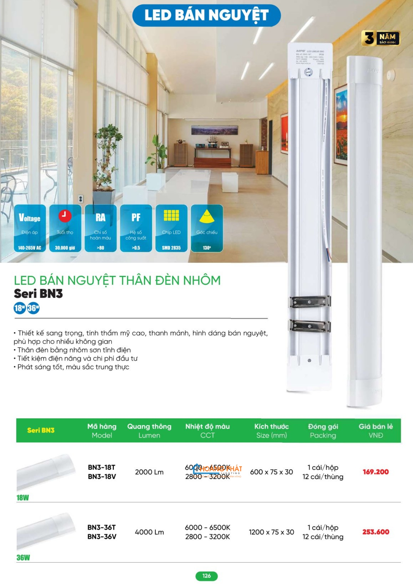 Catalogues đèn led - thiết bị điện MPE 2026