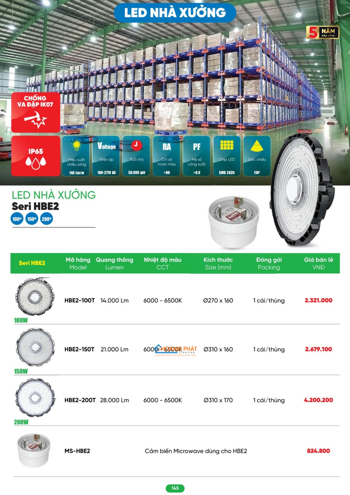 Catalogues đèn led - thiết bị điện MPE 2026