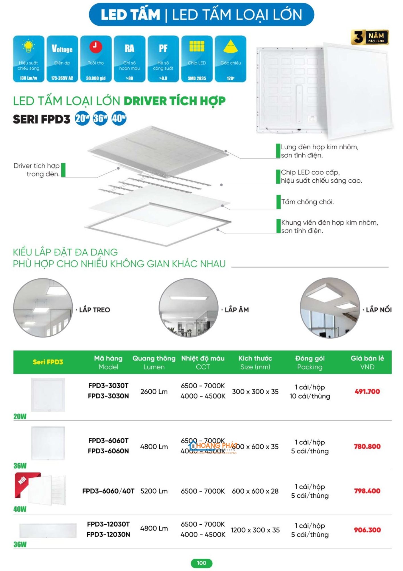Catalogues đèn led - thiết bị điện MPE 2026