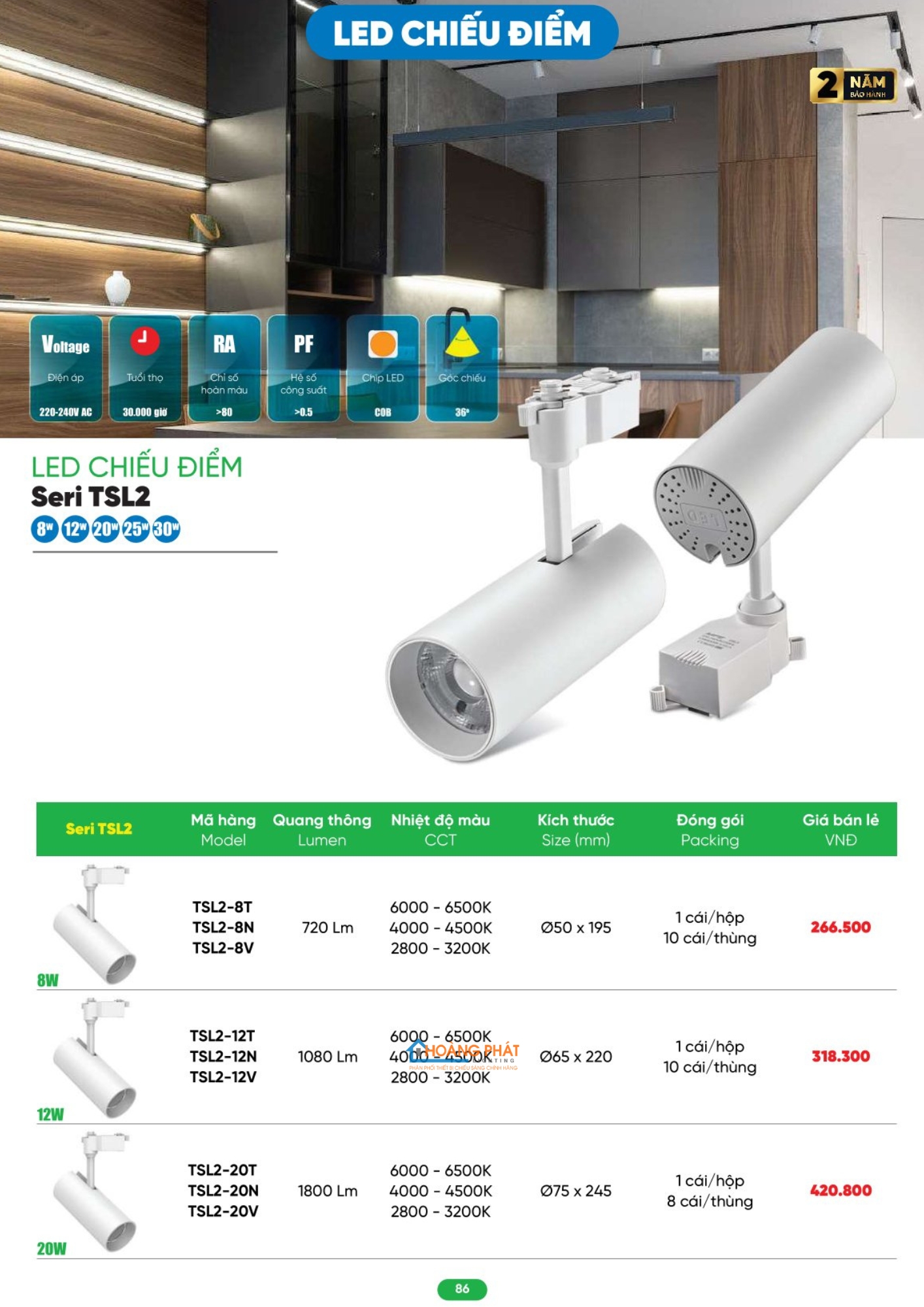 Catalogues đèn led - thiết bị điện MPE 2026