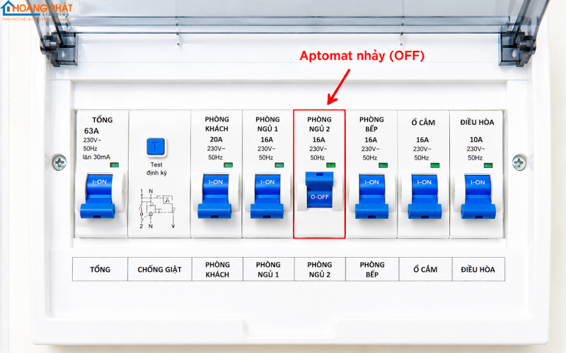 Aptomat Hay Nhảy Liên Tục: 6 Nguyên Nhân Thường Gặp & Cách Kiểm Tra, Xử Lý