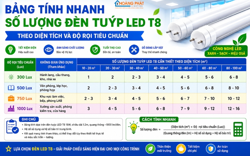 Đèn Tuýp LED T8 Thay Máng Huỳnh Quang: Hướng Dẫn & Lợi Ích