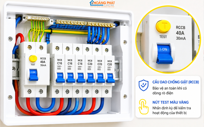 Cầu Dao Chống Giật Không Nhảy Khi Rò Điện: Cách Kiểm Tra Và Khắc Phục