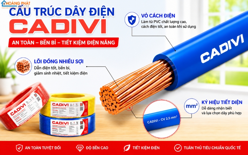Dây Điện Ngoài Trời Cadivi Có Tốt Không? Đánh Giá & Cách Chọn