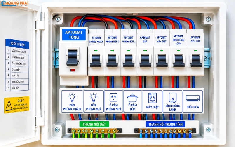 Cách Tính Công Suất Và Chọn Aptomat Đúng Chuẩn Cho Gia Đình