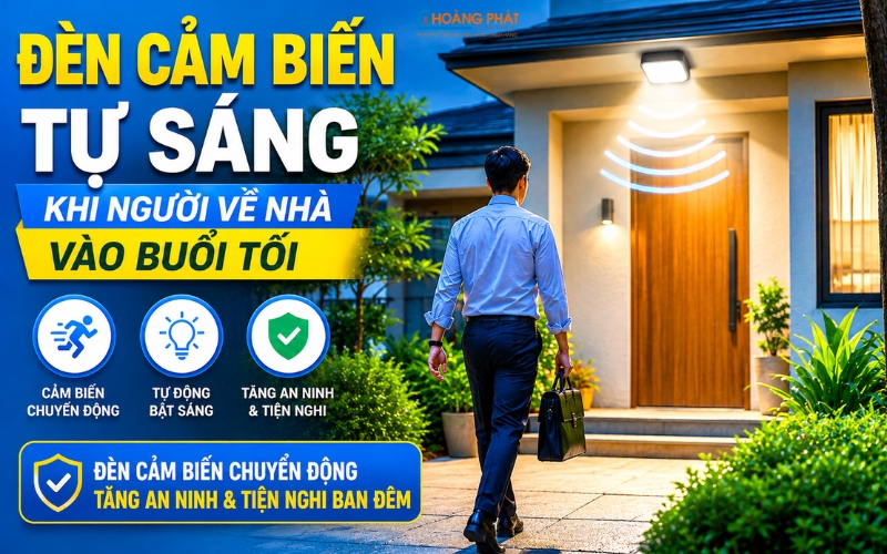 Công Tắc Cảm Biến Chuyển Động: Giải Pháp Tiết Kiệm Điện Tự Động