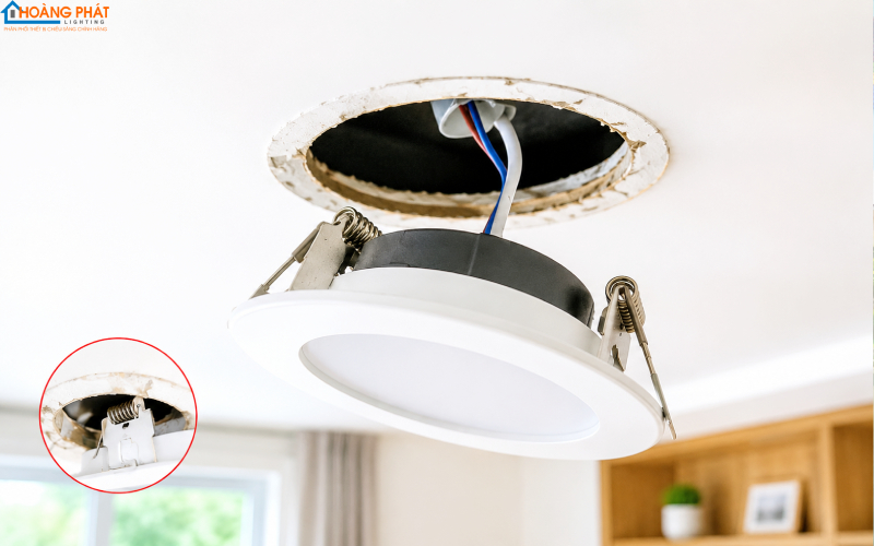 Đèn Downlight Âm Trần Bị Rơi, Lỏng: Nguyên Nhân Và Cách Lắp Chắc Chắn