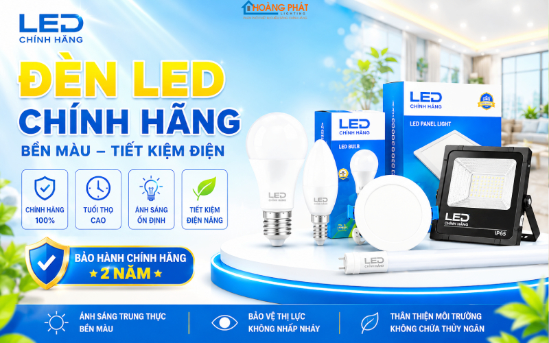 Đèn LED Bị Ngả Vàng, Đổi Màu Theo Thời Gian: Nguyên Nhân Và Khắc Phục
