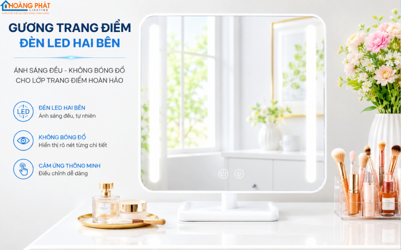 Đèn LED Gương Trang Điểm Và Chiếu Sáng Phòng Tắm: Chọn Chuẩn CRI, IP