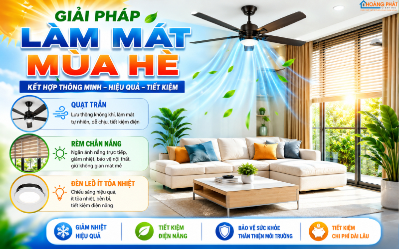 Cách Chọn Quạt Điện Tiết Kiệm Điện & Bền Cho Mùa Hè