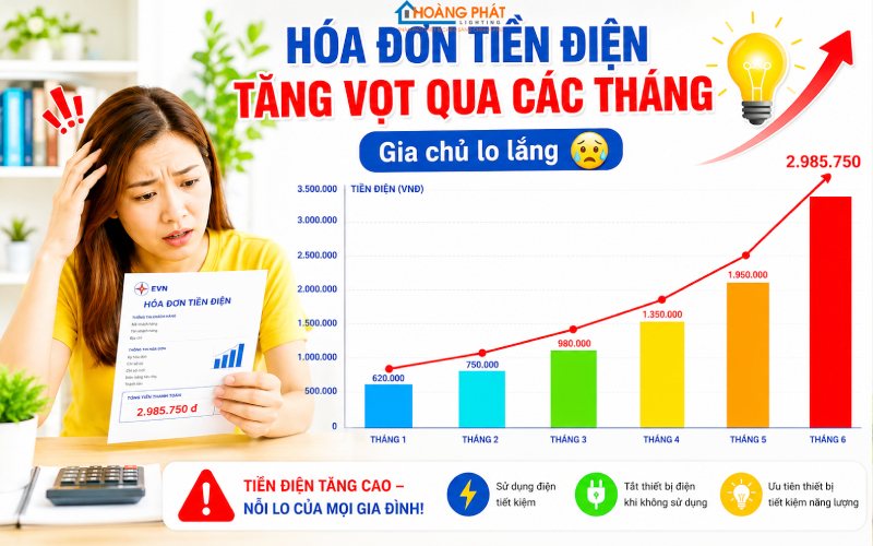 Hóa Đơn Tiền Điện Tăng Đột Biến: Cách Truy Tìm Thiết Bị Hao Điện & Rò Điện