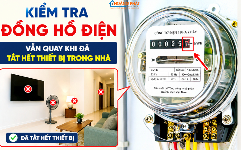 Hóa Đơn Tiền Điện Tăng Đột Biến: Cách Truy Tìm Thiết Bị Hao Điện & Rò Điện