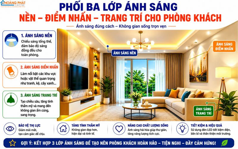 Đèn LED Âm Trần Downlight: Cách Bố Trí & Tính Số Lượng Chuẩn