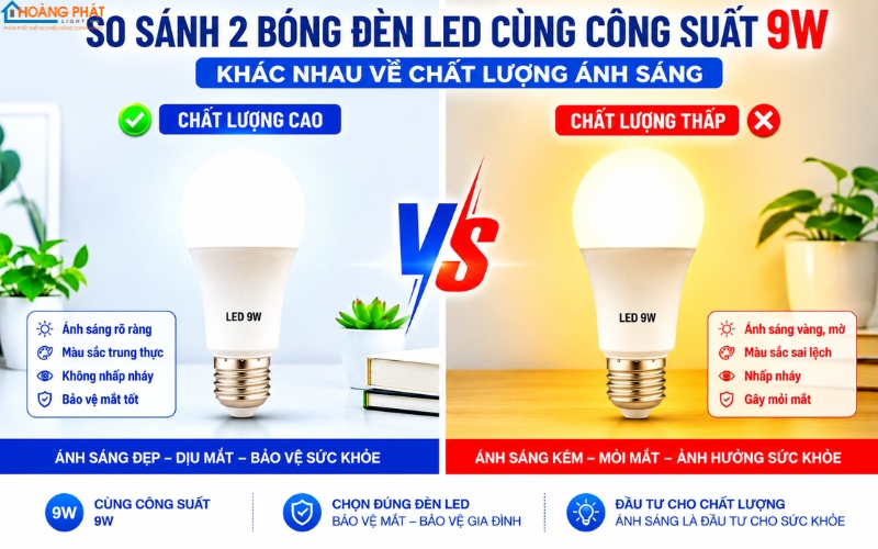 Tiêu Chuẩn Cần Lưu Ý Khi Mua Đèn LED Chất Lượng — Hướng Dẫn Chi Tiết