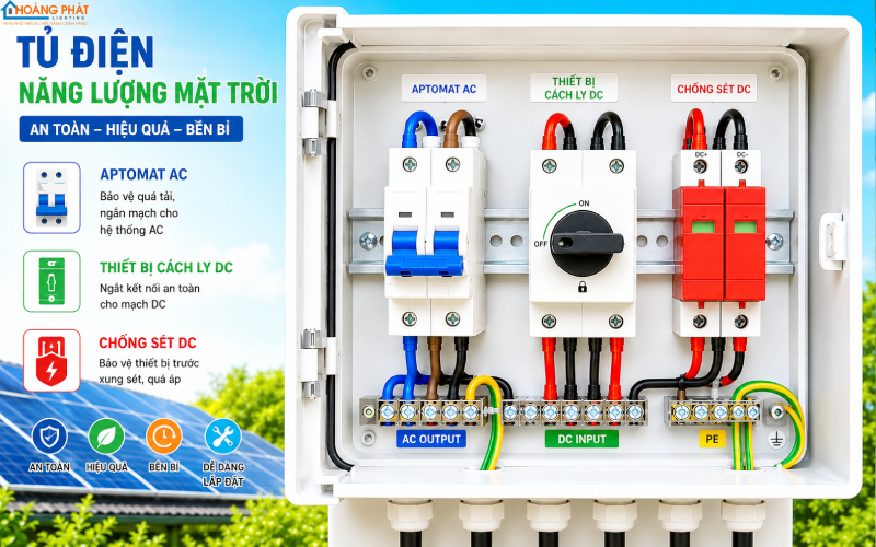 Điện Mặt Trời Hòa Lưới Cho Gia Đình: Cấu Tạo, Lợi Ích & Cách Chọn Công Suất