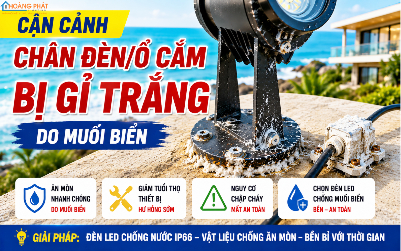 Ăn mòn hơi muối thiết bị điện