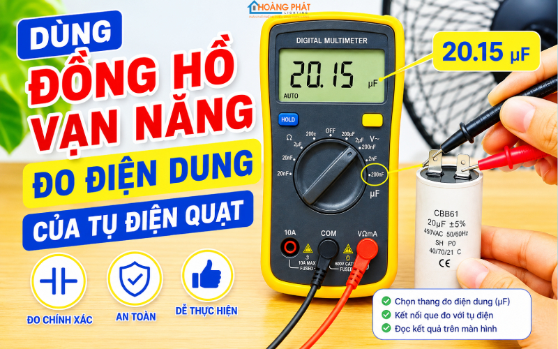 Cách Kiểm Tra Và Thay Tụ Điện Quạt, Máy Bơm Bị Yếu: Hướng Dẫn Chi Tiết An Toàn