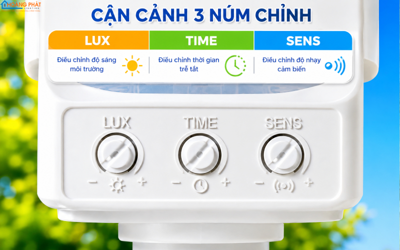 Đèn Cảm Biến Bị Lỗi: Tự Bật Ban Ngày, Không Sáng Khi Có Người — Cách Chỉnh Chuẩn