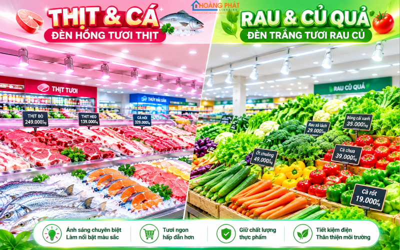 Giải Pháp Chiếu Sáng Siêu Thị Và Cửa Hàng Tiện Lợi Chuẩn