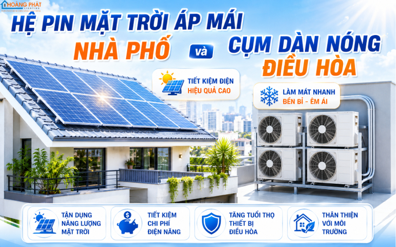 Điện mặt trời giảm tiền điện mùa hè