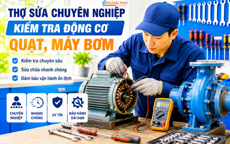 Cách Kiểm Tra Và Thay Tụ Điện Quạt, Máy Bơm Bị Yếu: Hướng Dẫn Chi Tiết An Toàn