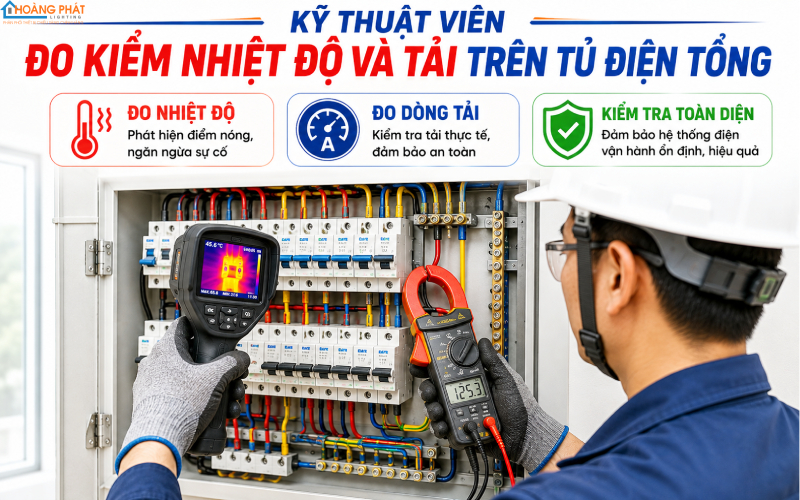 Kiểm tra toàn bộ hệ điện khi tủ điện kêu