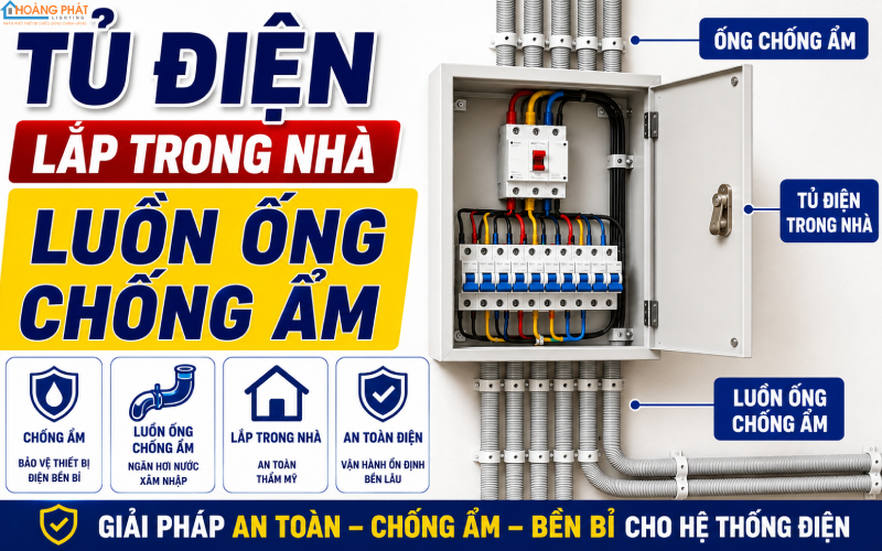 Lắp đặt tủ điện chống mặn ven biển