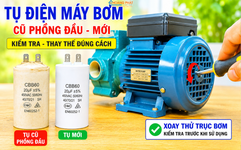 Sự Cố Máy Bơm Nước Thường Gặp: Không Lên Nước, Chạy Yếu, Rò Điện — Cách Xử Lý