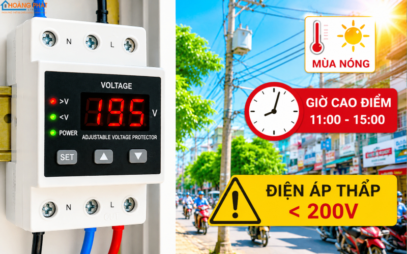 Mùa Nắng Nóng Điện Áp Không Ổn Định: Cách Chọn Ổn Áp Gia Đình