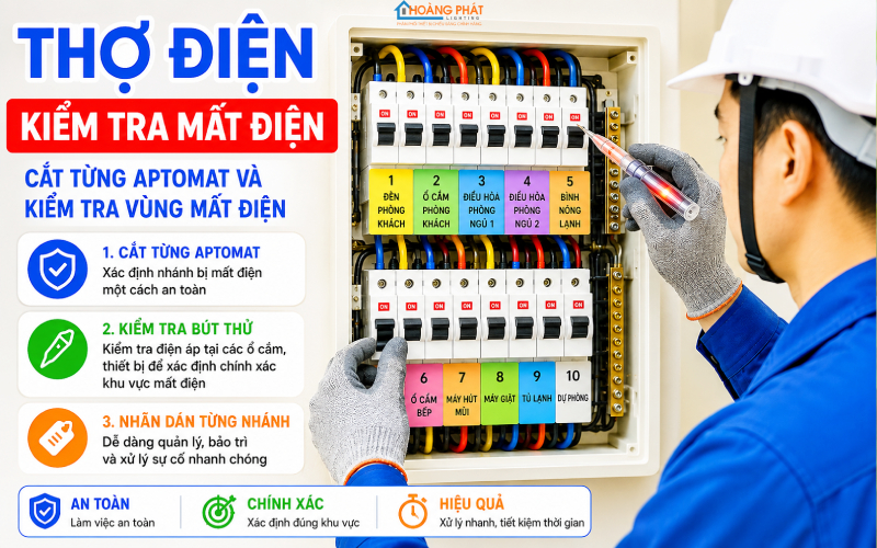 Cách Chia Nhánh Mạch Điện Trong Nhà Hợp Lý: Hết Cảnh Quá Tải, Sập Điện Cả Nhà