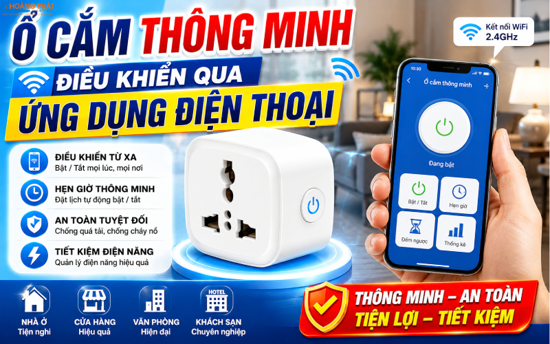 Ổ cắm thông minh WiFi