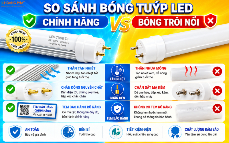 Đèn Tuýp LED Không Sáng, Chớp Nháy: Cách Kiểm Tra Và Thay Thế