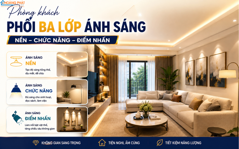 phối ánh sáng nhiều lớp Layered Lighting