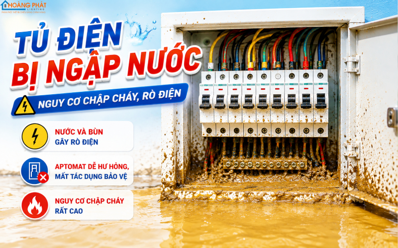 Kiểm Tra An Toàn Điện Sau Ngập Lụt: Quy Trình Chuẩn Tránh Chập Cháy