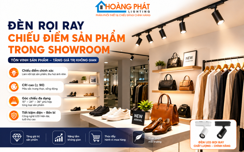 Đèn LED Chiếu Tranh, Chiếu Điểm Trang Trí: Cách Chọn CRI, Góc Chiếu Chuẩn