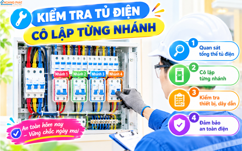 Cách kiểm tra aptomat nhảy an toàn