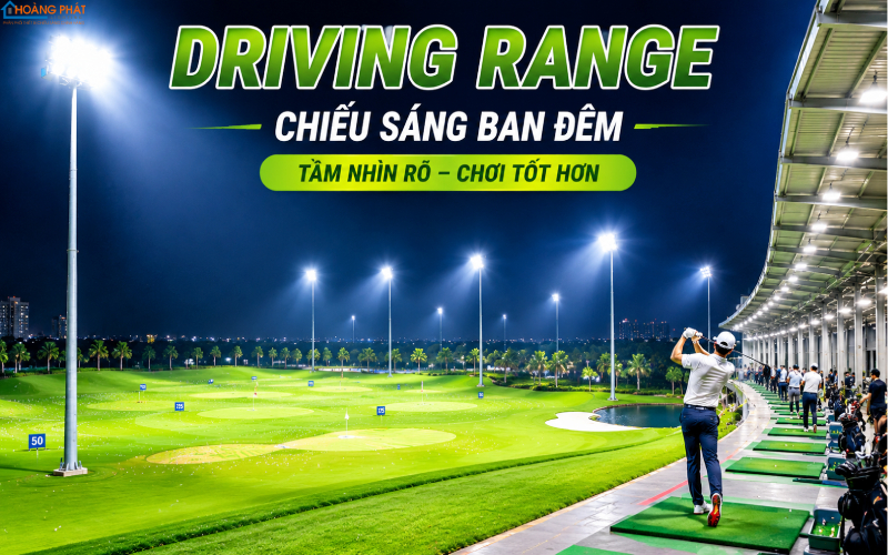 Đèn LED sân golf driving range