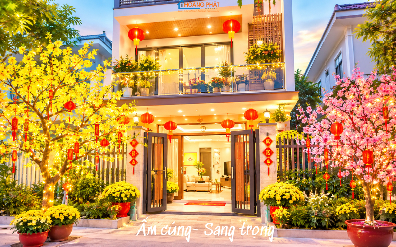 Đèn LED trang trí Tết Nguyên Đán