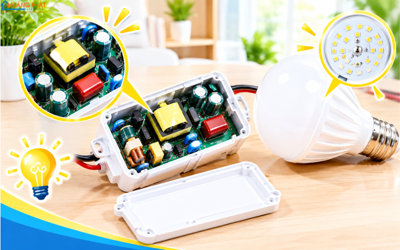 Driver bộ nguồn đèn LED
