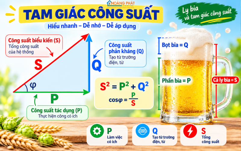 Tụ Bù Công Suất Phản Kháng: Giảm Tiền Phạt Cosφ Cho Nhà Xưởng