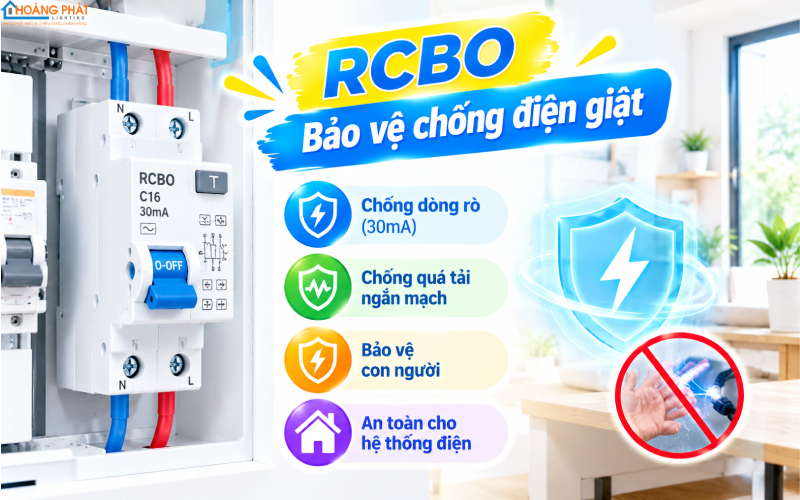 Thiết bị chống rò phòng ngừa điện giật
