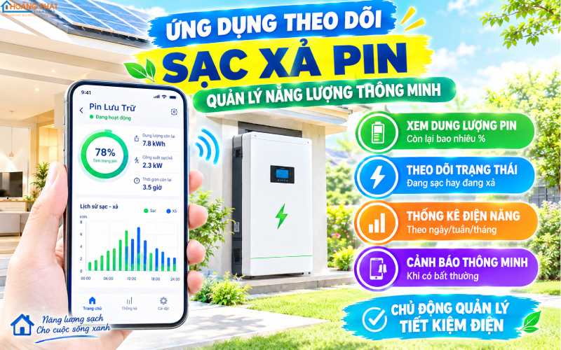 Vận hành pin lưu trữ thông minh