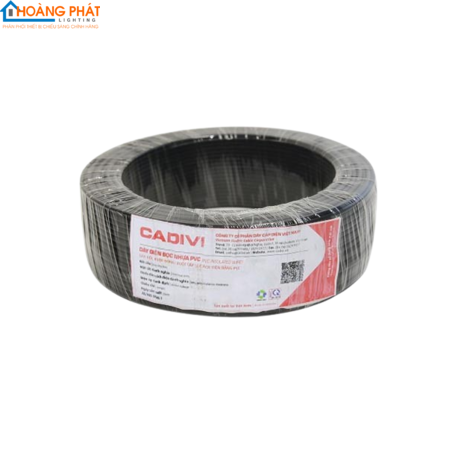 Dây điện Cadivi VC 2.5 - 450/750V Đen