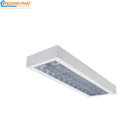 Bộ máng đèn tán quang gắn nổi 2x20W PSFD236L36 300x1200 Paragon 