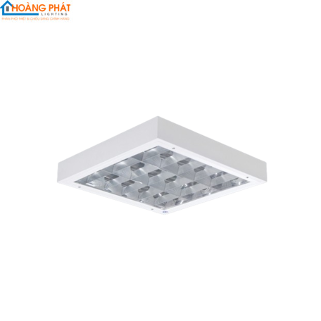 Bộ máng đèn tán quang gắn nổi 3x10W PSFD318L30 600x600 Paragon 