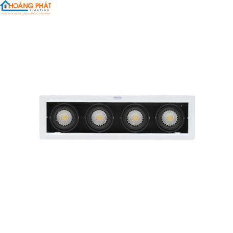 Đèn led âm trần 4x6W OLA46L24 Paragon